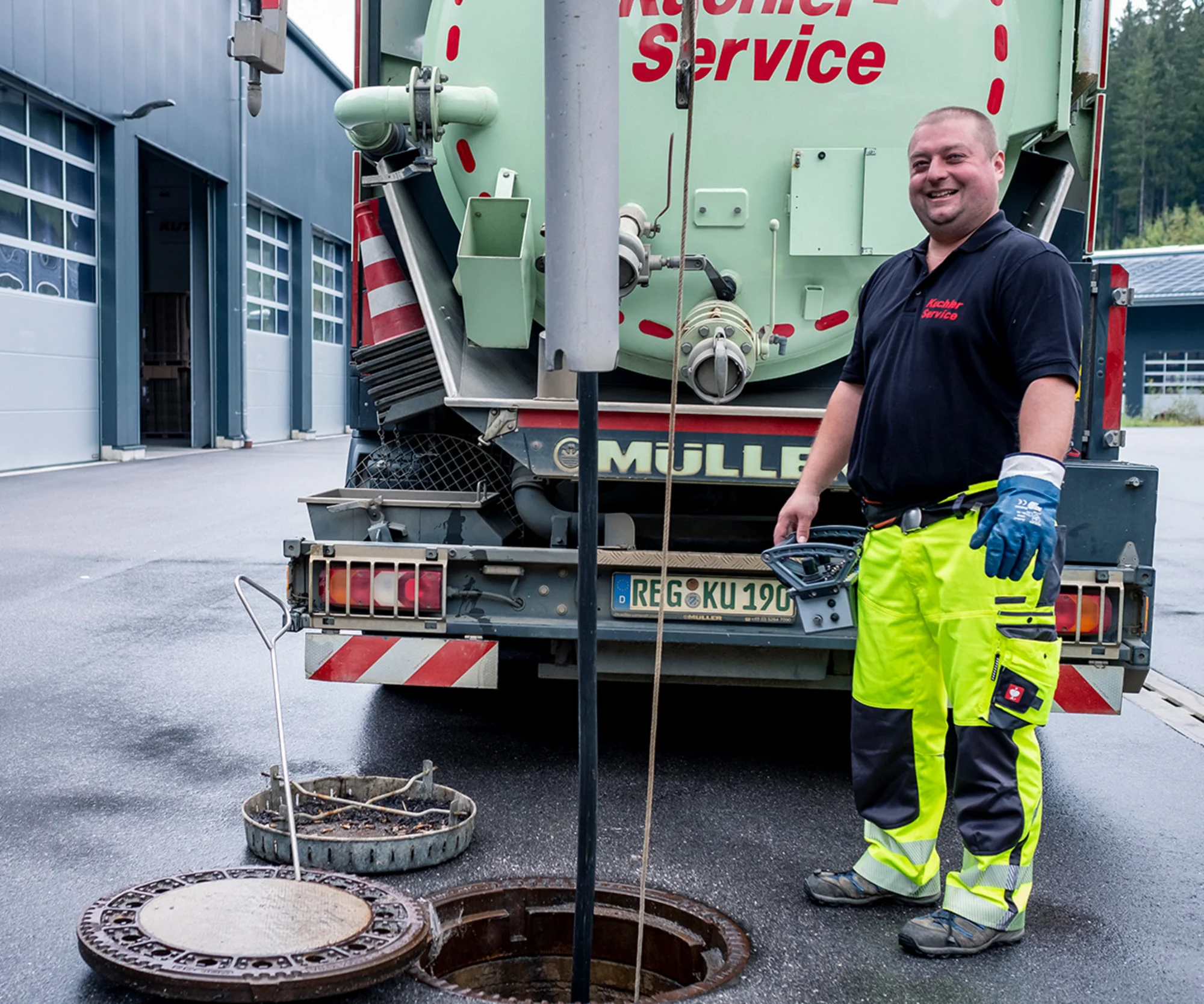 Kanalreinigung für freie Leitungen in Etzenricht